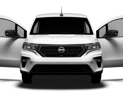 Nissan Townstar SWB Tailgate HQ Interior 2025 3D Модель