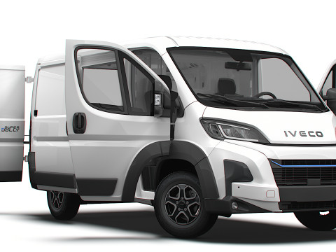 Iveco eSuperJolly L1H1 Genel Merkez İç Mekan 2025 3D Model
