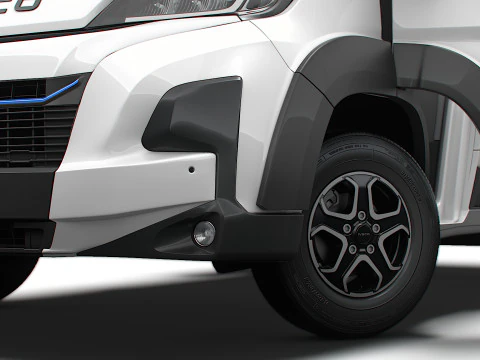 Iveco eSuperJolly L1H1 HQ Interieur 2025 3D Modell