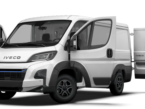 Iveco eSuperJolly L1H1 HQ Interieur 2025 3D Modell