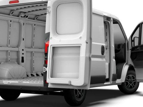 Iveco eSuperJolly L1H1 HQ Interieur 2025 3D Modell