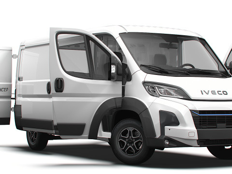 Iveco eSuperJolly L2H1 Genel Merkez İç Mekan 2025 3D Model