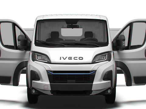 Iveco eSuperJolly L2H1 HQ Interior 2025 3D Model