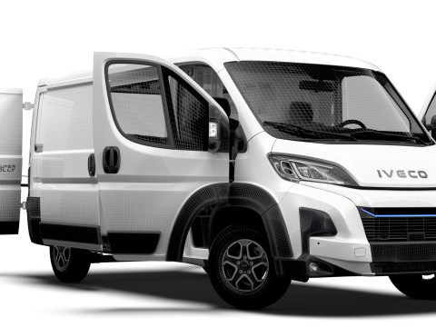 Iveco eSuperJolly L2H1 HQ Interior 2025 3D Model
