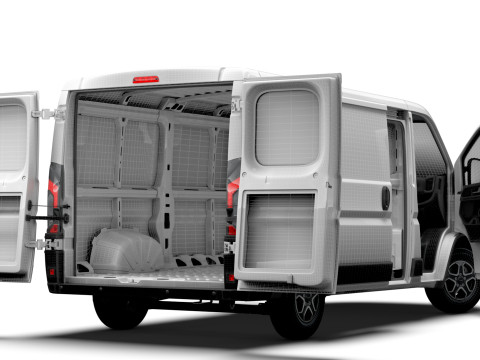 Iveco eSuperJolly L2H1 HQ Interior 2025 3D Model