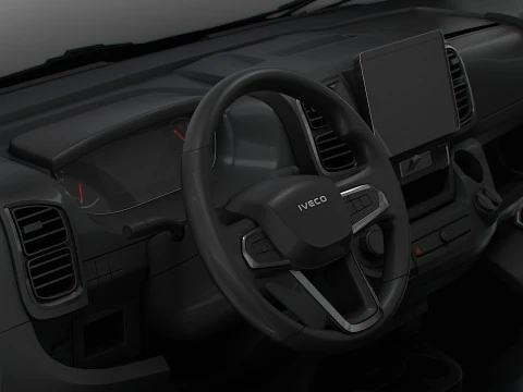 Iveco eSuperJolly L2H2 HQ Interior 2025 3D Model