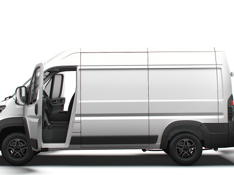 Iveco eSuperJolly L2H2 HQ Interior 2025 3D Model