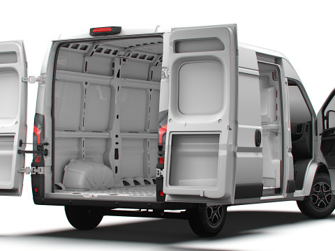 Iveco eSuperJolly L2H2 HQ Interior 2025 3D Model
