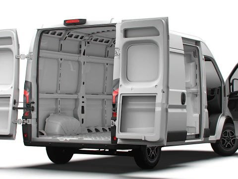 Iveco eSuperJolly L2H2 HQ Interior 2025 3D Model