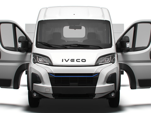 Iveco eSuperJolly L2H2 HQ Interior 2025 3D Model
