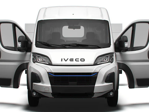Iveco eSuperJolly L2H2 HQ Interior 2025 3D Model