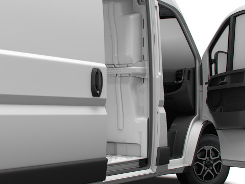 Iveco eSuperJolly L2H2 HQ Interior 2025 3D Model