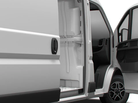 Iveco eSuperJolly L2H2 HQ Interior 2025 3D Model