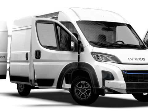 Iveco eSuperJolly L2H2 HQ Interior 2025 3D Model