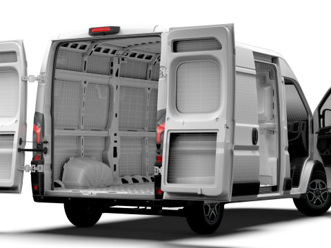 Iveco eSuperJolly L2H2 HQ Interior 2025 3D Model