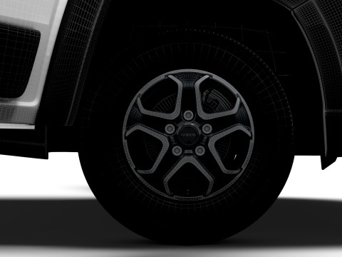 Iveco eSuperJolly L2H2 HQ Interior 2025 3D Model