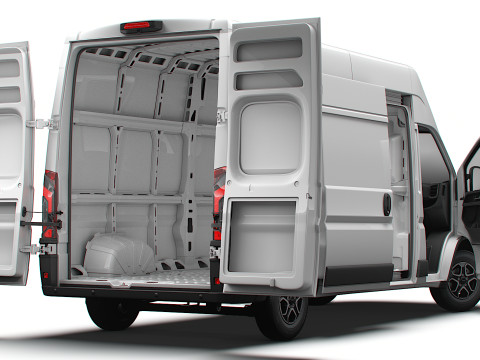 Iveco eSuperJolly L3H3 HQ インテリア 2025 3Dモデル