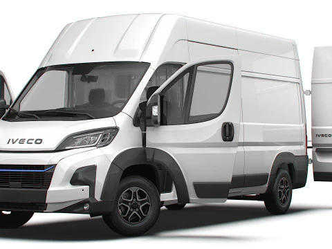 Iveco eSuperJolly L3H3 HQ Interior 2025 3D Model