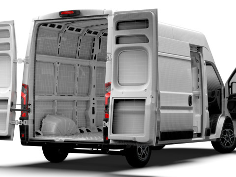 Iveco eSuperJolly L3H3 HQ インテリア 2025 3Dモデル