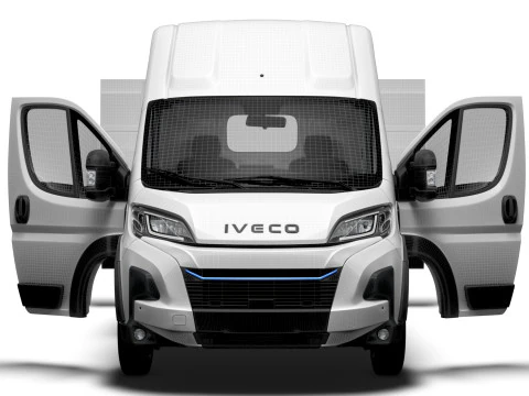 Iveco eSuperJolly L3H3 HQ Interior 2025 3D Model