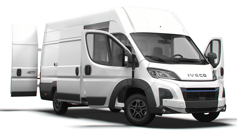 Iveco eSuperJolly L4H3 Genel Merkez İ&ccedil; Mekan 2025 3D Model .c4d .max .obj .3ds .fbx .stl .blend 