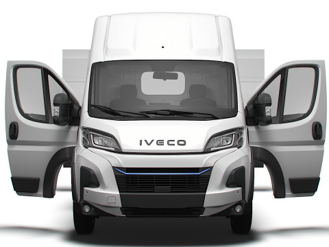 Iveco eSuperJolly L4H3 HQ インテリア 2025 3Dモデル