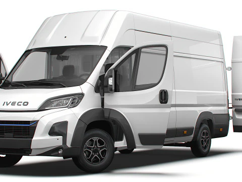 Iveco eSuperJolly L4H3 Genel Merkez İ&ccedil; Mekan 2025 3D Model