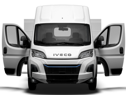 Iveco eSuperJolly L4H3 HQ インテリア 2025 3Dモデル