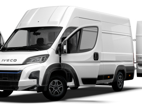 Iveco eSuperJolly L4H3 HQ インテリア 2025 3Dモデル