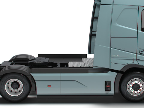 Trattore Volvo FH elettrico 4x2 2026 Modello 3D
