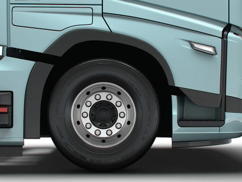Volvo FH Electric 4x2 Tractor 2026 3D Model