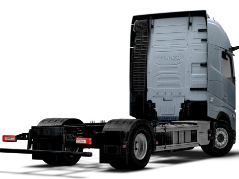 Volvo FH Starr 4x2 2026 3D Modell