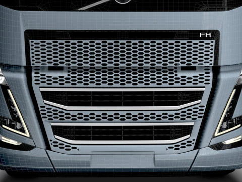 Volvo FH Starr 4x2 2026 3D Modell