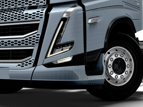 Volvo FH Starr 4x2 2026 3D Modell