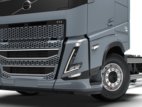 Volvo FH Kaku 6x4 2026 Model 3D