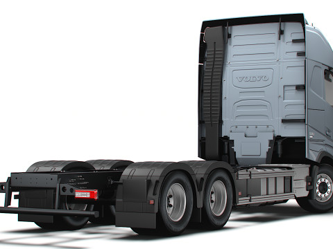 Volvo FH Kaku 6x4 2026 Model 3D