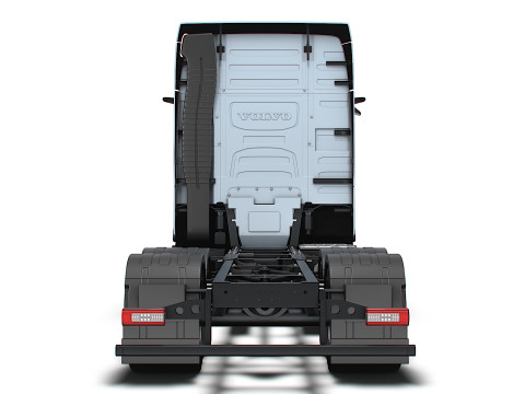 Volvo FH Kaku 6x4 2026 Model 3D