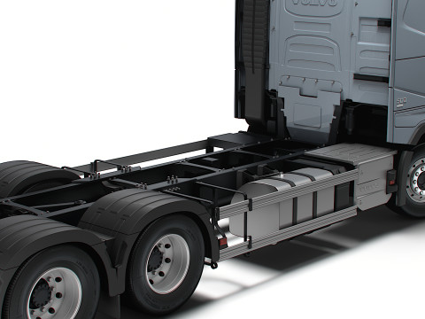 Volvo FH Kaku 6x4 2026 Model 3D