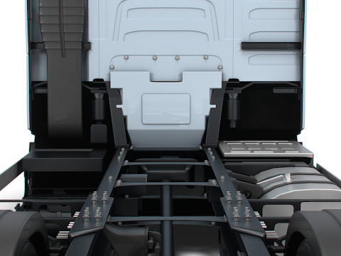 Volvo FH Kaku 6x4 2026 Model 3D