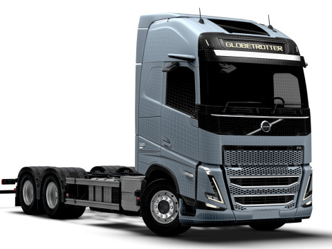 Volvo FH Kaku 6x4 2026 Model 3D