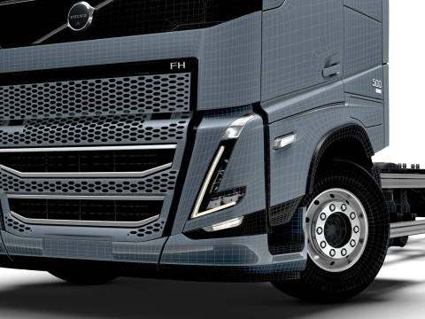 Volvo FH Kaku 6x4 2026 Model 3D