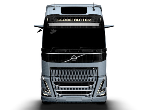 Volvo FH Kaku 6x4 2026 Model 3D