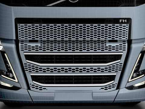 Volvo FH Kaku 6x4 2026 Model 3D