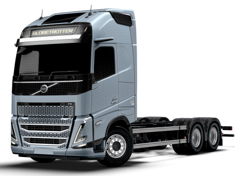 Volvo FH Kaku 6x4 2026 Model 3D