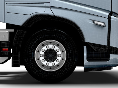 Volvo FH Kaku 6x4 2026 Model 3D