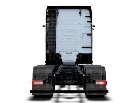 Volvo FH Kaku 6x4 2026 Model 3D