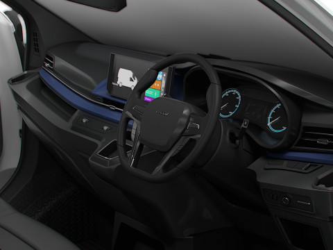 Iveco Fidato L1H1 HQ Interior 2026 Modelo 3D