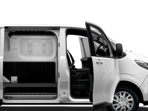 Iveco Fidato L1H1 HQ Interior 2026 Modelo 3D