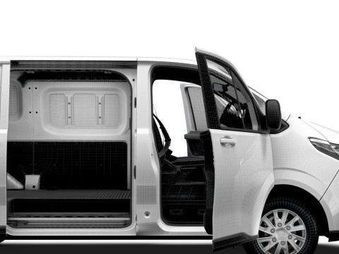 Iveco Fidato L1H1 HQ Interior 2026 3D Model