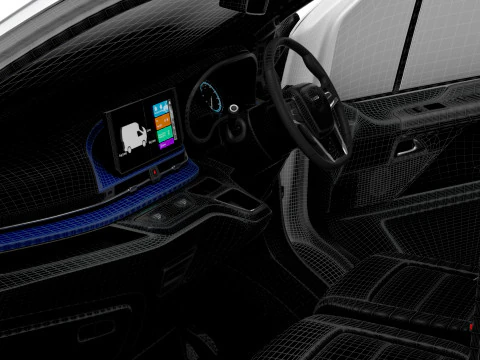 Iveco Fidato L1H1 HQ Interior 2026 3D Model